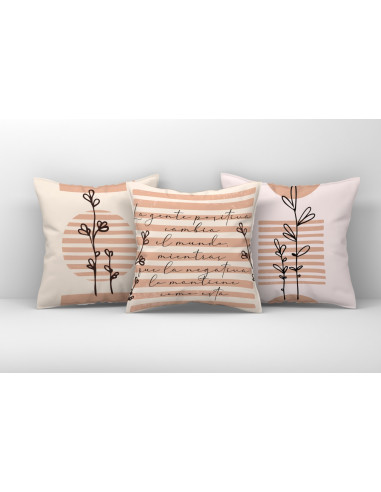 ALMOHADONES MINIMALISTAS ALMOHADONES MINIMALISTAS