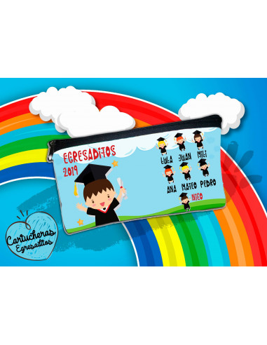 Tazas y Cartuchera Egresaditos