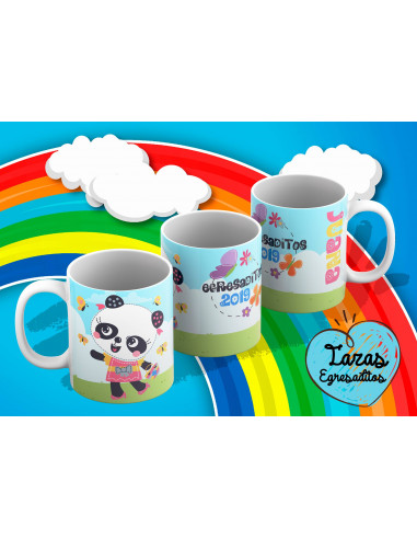 Tazas y Cartuchera Egresaditos