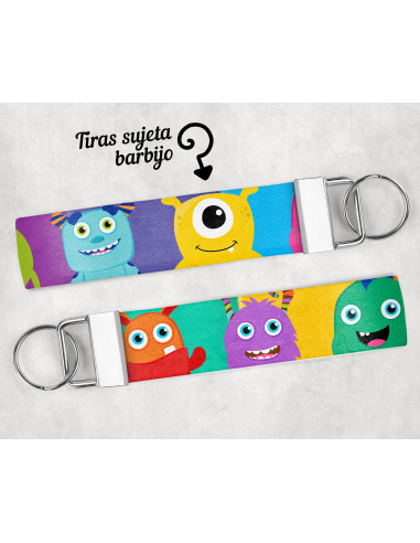 LLAVERO/SUJETADOR BARBIJO INFANTILES 4