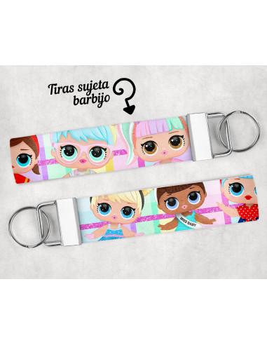 LLAVERO/SUJETADOR BARBIJO INFANTILES 4