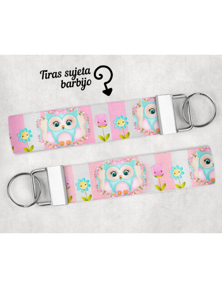 LLAVERO/SUJETADOR BARBIJO INFANTILES 4