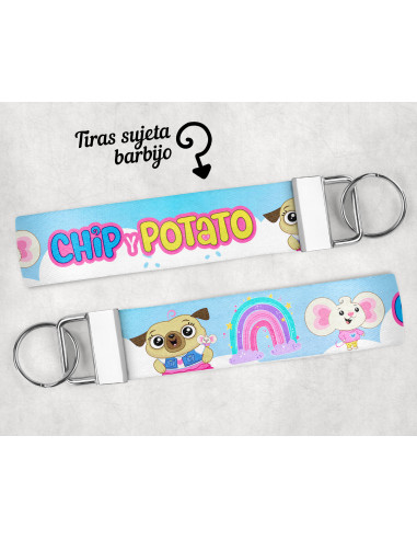 LLAVERO/SUJETADOR BARBIJO INFANTILES 4
