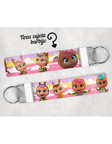 LLAVERO/SUJETADOR BARBIJO INFANTILES 4