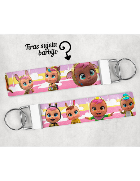 LLAVERO/SUJETADOR BARBIJO INFANTILES 4