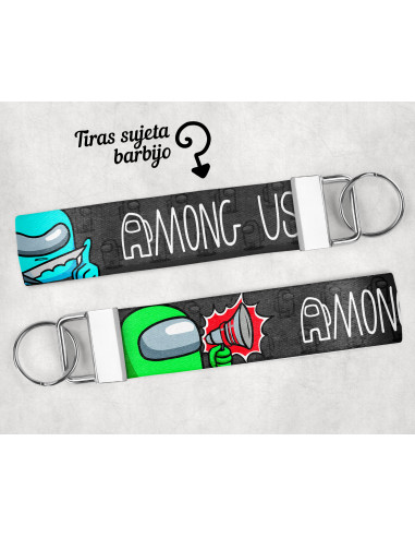 LLAVERO/SUJETADOR BARBIJO INFANTILES 4