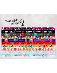 SUJETADOR BARBIJO INFANTILES 4 2