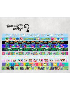 SUJETADOR BARBIJO INFANTILES 4