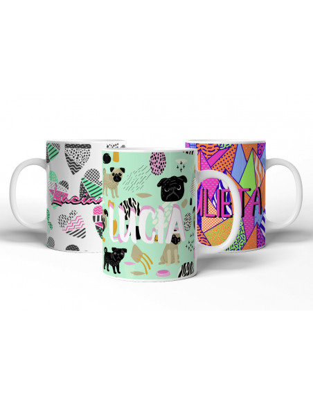 TAZAS FONDOS ESTAMPADOS