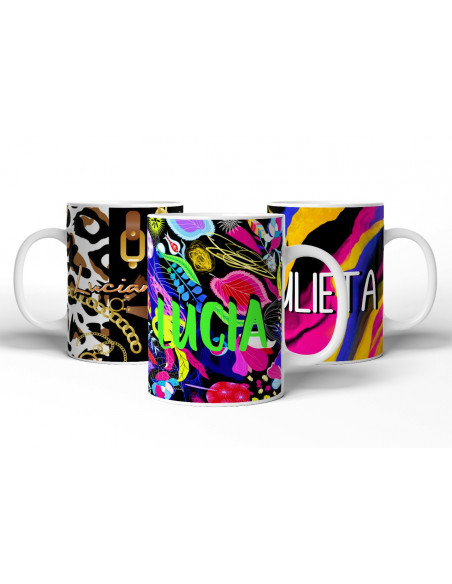 TAZAS FONDOS ESTAMPADOS