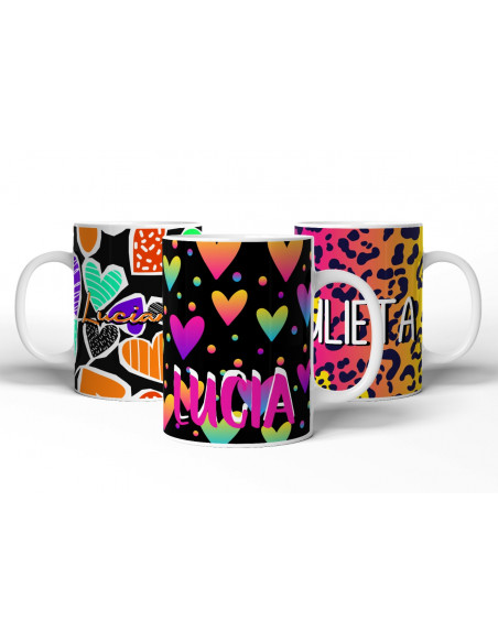 TAZAS FONDOS ESTAMPADOS