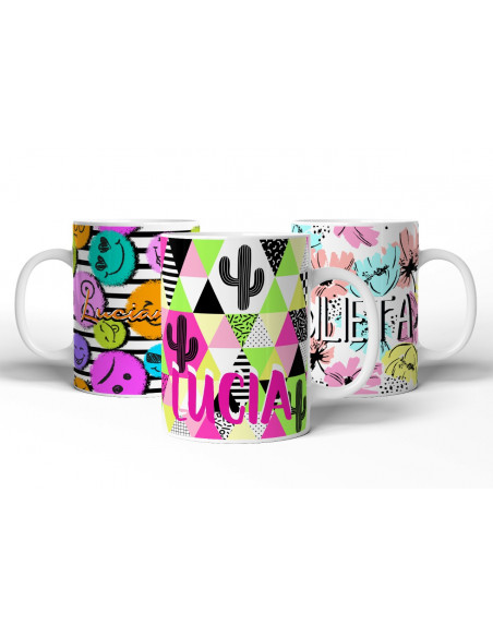 TAZAS FONDOS ESTAMPADOS