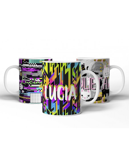 TAZAS FONDOS ESTAMPADOS