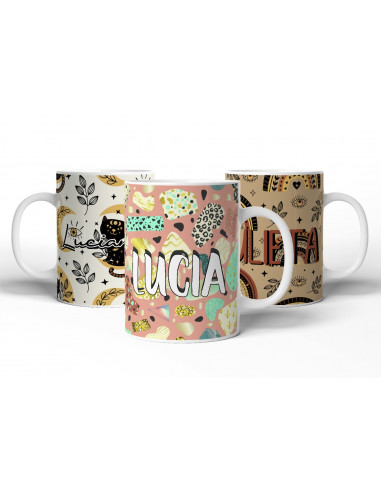 TAZAS FONDOS ESTAMPADOS