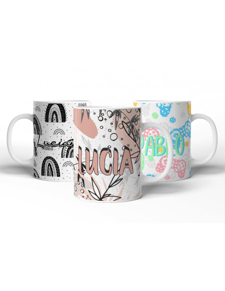 TAZAS FONDOS ESTAMPADOS