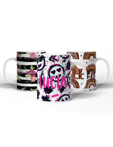 TAZAS FONDOS ESTAMPADOS