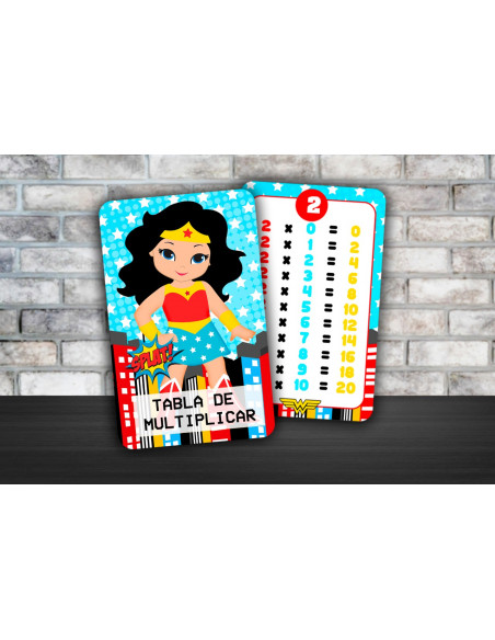 TABLA DE MULTIPLICAR Y ABECEDARIO