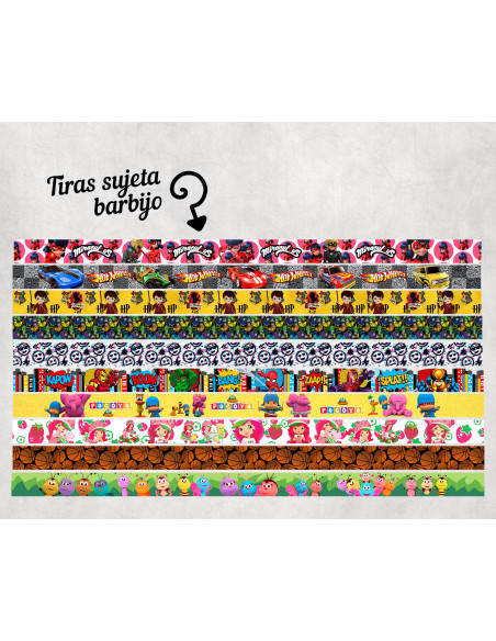 SUJETADOR BARBIJO INFANTILES 5