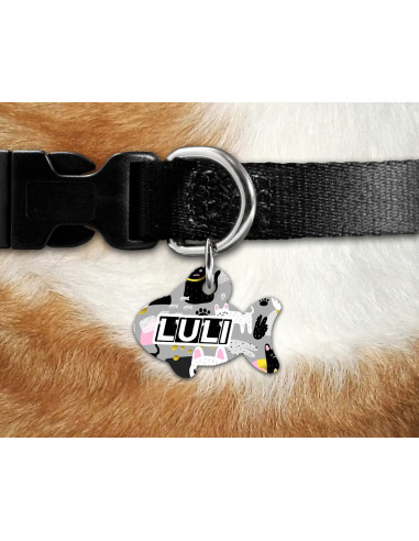 MEDALLAS HUESITOS PERROS GATOS