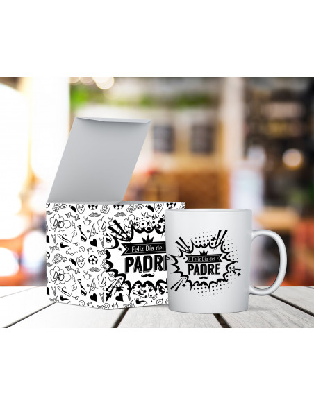 CAJA + TAZA DIA DEL PADRE