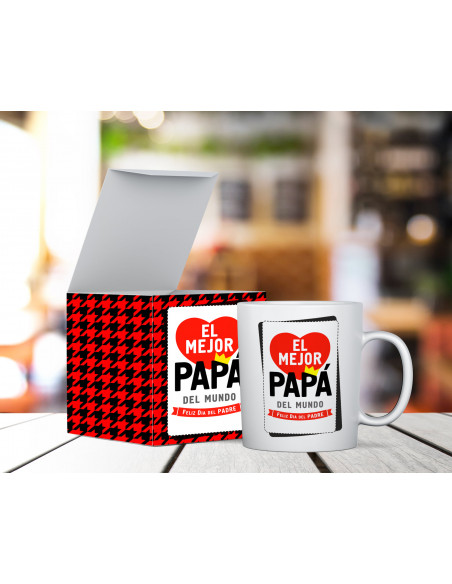 CAJA + TAZA DIA DEL PADRE