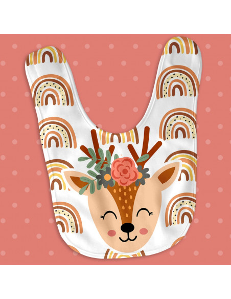 ALMOHADON + BABERO + BODY TRIBAL NENA