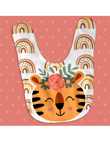 ALMOHADON + BABERO + BODY TRIBAL NENA