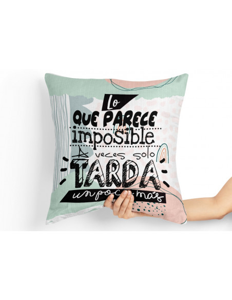 ALMOHADONES CON FRASES