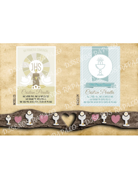 Tarjetas Comunión nene