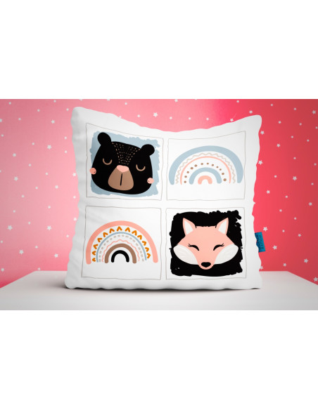 ALMOHADONES CUADRITOS