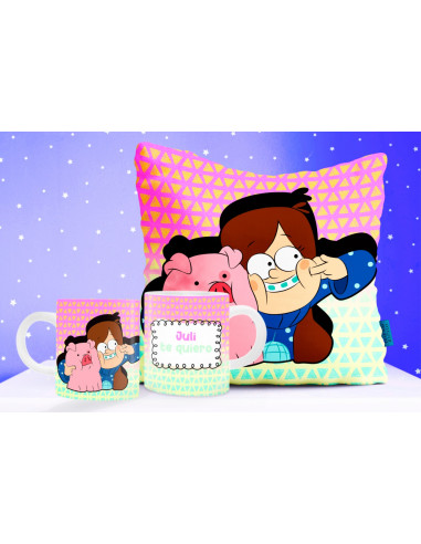 TAZA ALMOHADON CHANCHITO