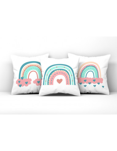 ALMOHADONES ARCOIRIS