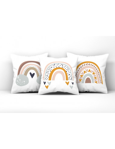 ALMOHADONES ARCOIRIS