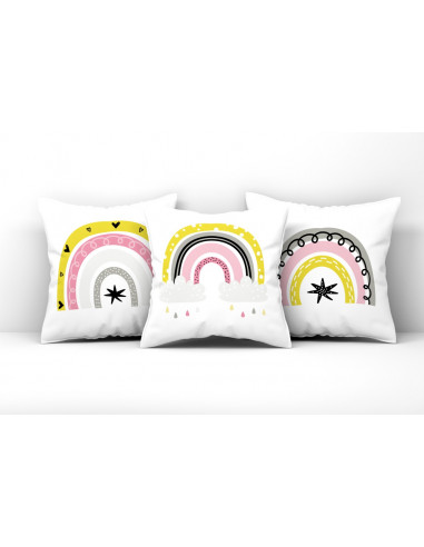 ALMOHADONES ARCOIRIS