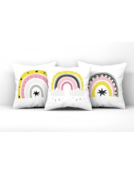 ALMOHADONES ARCOIRIS