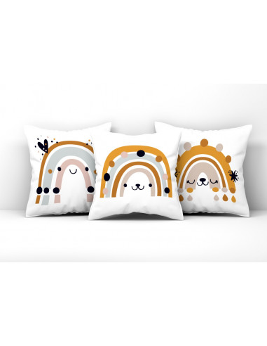 ALMOHADONES ARCOIRIS