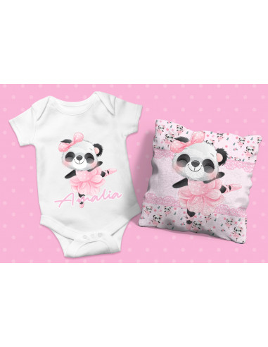 ALMOHADON+BODY+BABERO ANIMALITOS BALET