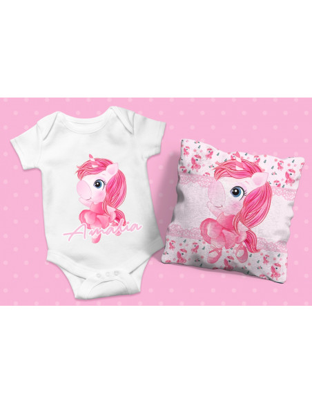 ALMOHADON+BODY+BABERO ANIMALITOS BALET