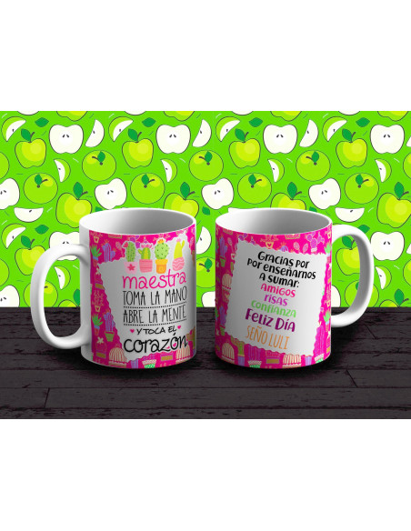 Tazas día Maestro 2019
