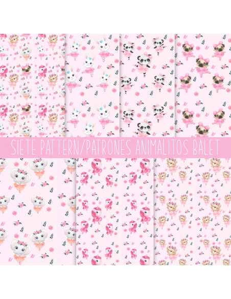 PATTERN/PATRONES ANIMALITOS BALET