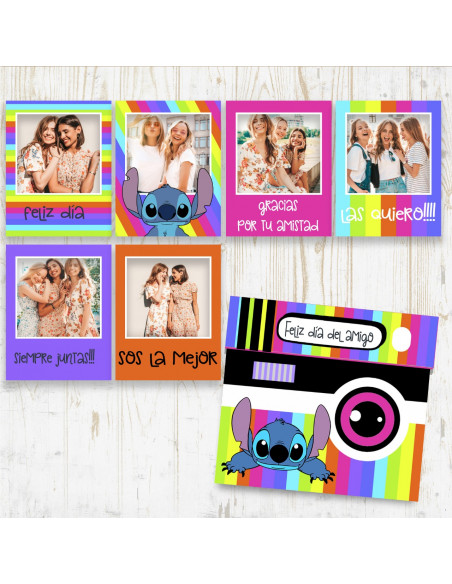 CAJITA CAMARA + FOTO POLAROID DIA DEL AMIGO