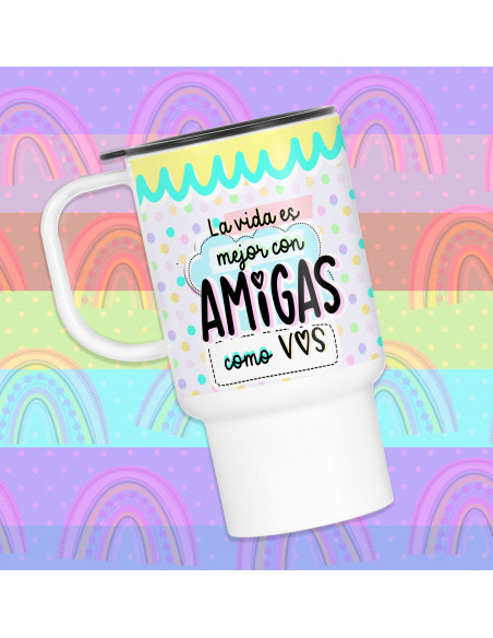 Jarro Taza Dia Del Amigo