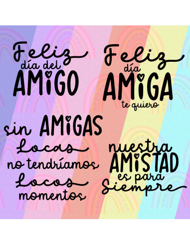 FRASES DIA DEL AMIGO