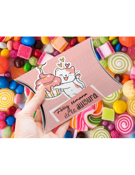 CAJITAS ALMOHADA SEMANA DE LA DULZURA