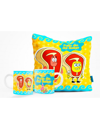 DIA DEL AMIGO ALMOHADON TAZA DIA DEL AMIGO ALMOHADON TAZA