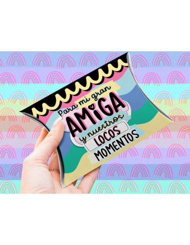 CAJAS ALMOHADA DIA DEL AMIGO