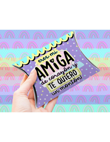 CAJAS ALMOHADA DIA DEL AMIGO