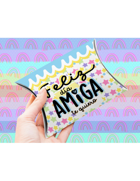 CAJAS ALMOHADA DIA DEL AMIGO