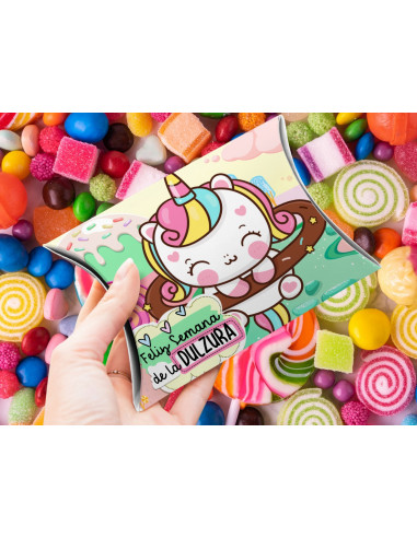 CAJA ALMOHADA SEMANA DE LA DULZURA... CAJA ALMOHADA SEMANA DE LA DULZURA...