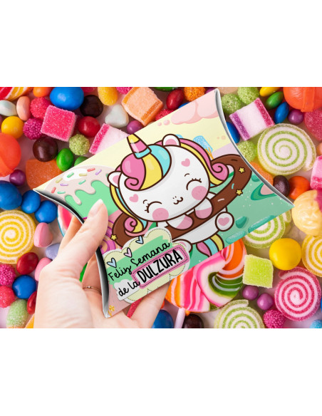 CAJA ALMOHADA SEMANA DE LA DULZURA PACK 3